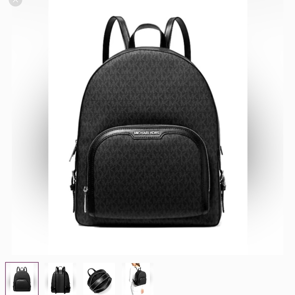 Michael Kors Black Backpack